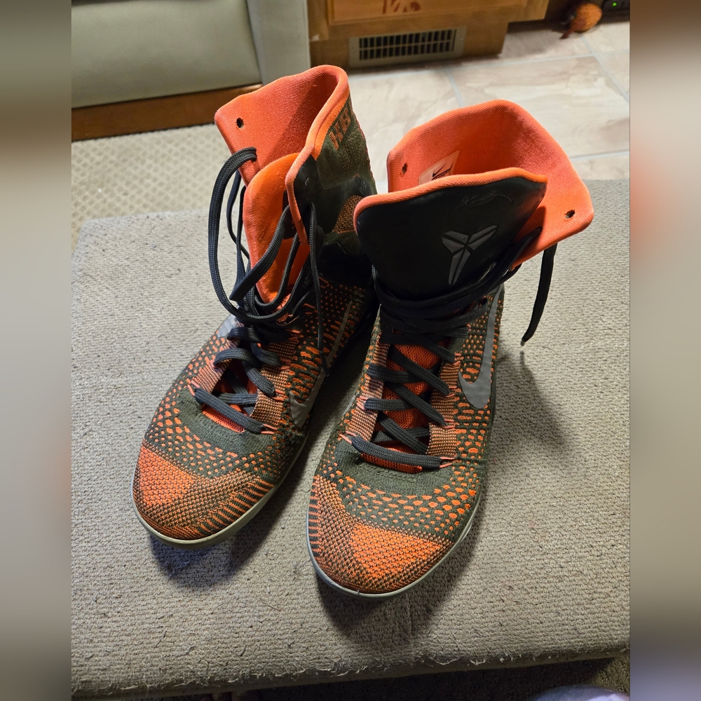 Nike Kobe IX 9 Elite Sequoia Strategy Limited Edition Rare‎ DS 630847-303